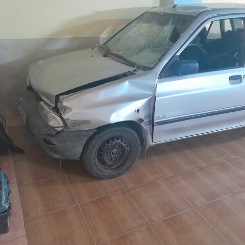 پراید تصادفی