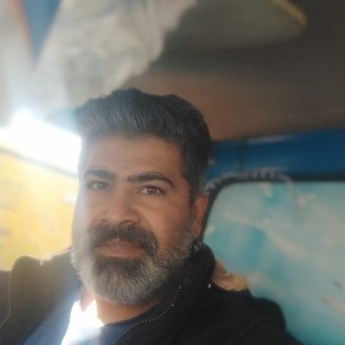 راننده لودرهستم جویای کار