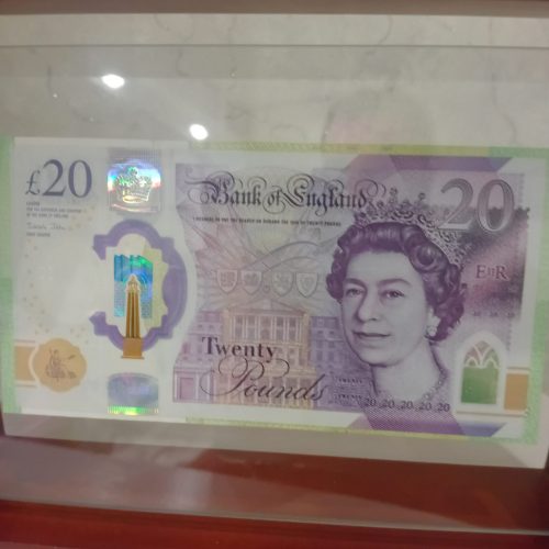 اسکناس کلکسیونی یورو و پوند