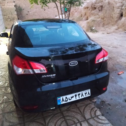 ماشین ام وی ام بدون رنگ