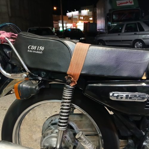 موتور 125تقویت 150،،تنهایی‌اش مزایده بودنش هست