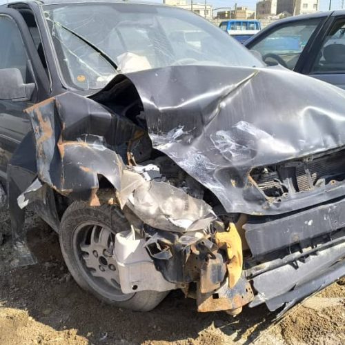 تیبا 2 مدل 95 تصادفی