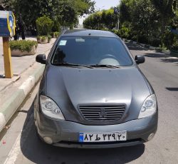 فروش تیبا هاچبک خاکستری مدل ۹۵