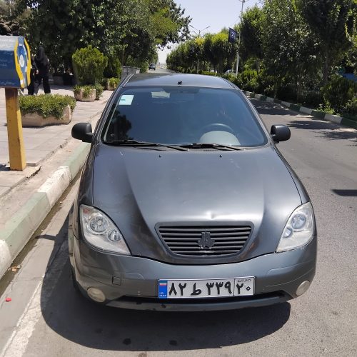 فروش تیبا هاچبک خاکستری مدل ۹۵
