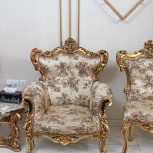 مبل 9 نفره سالم جنس کاملا چوب