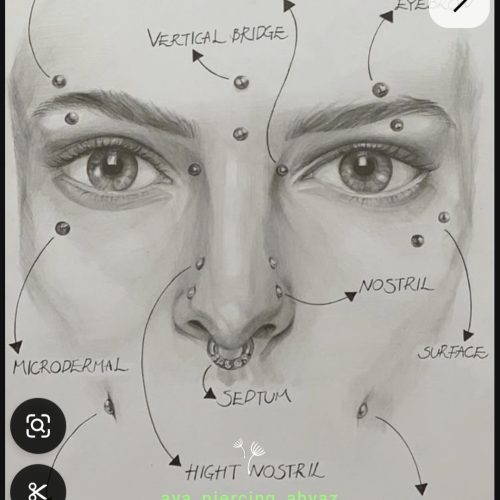 پیرسینگ اهواز