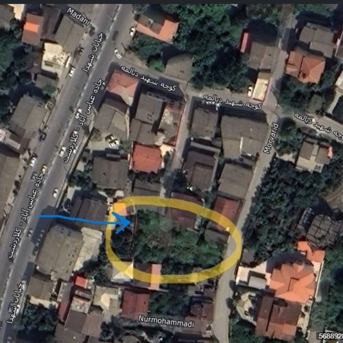 زمین مسکونی مرکز شهر فاصله با دریا700متر