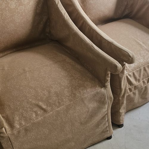 مبل نشیمن 6تکه 8نفره چوب گردو تمیز