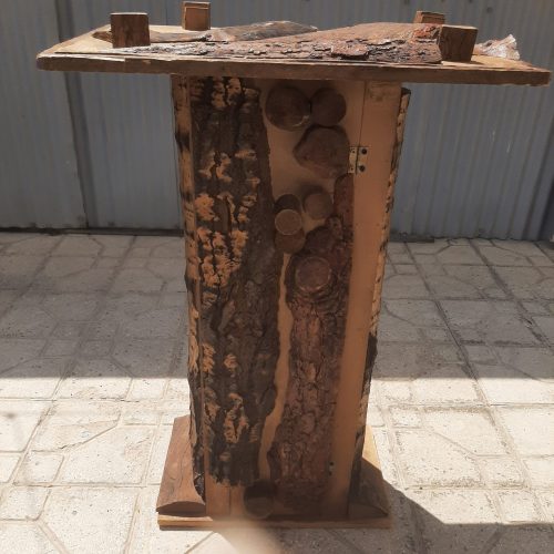 کنسول چوبی