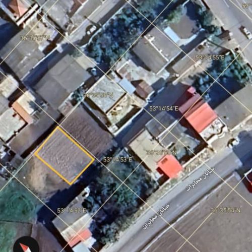 فروش زمین صحرایی و خانه سرا در ساری روستای جامخانه و روستای صفراباد