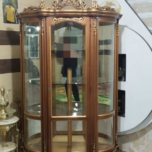 بوفه تمام آیینه چوب گردوی اصل