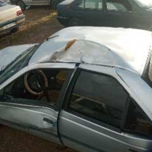 پژو 405تصادفی