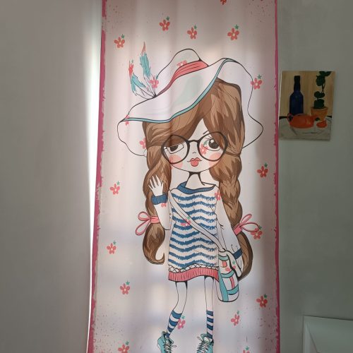 پرده ی دخترانه فانتزی بسیار زیبا