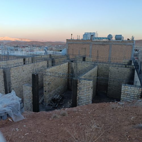 اجرای اسکلت ساختمان بنایی