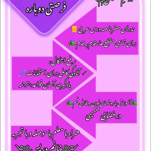 تدریس خصوصی درمنزل