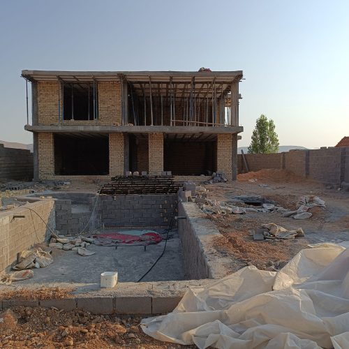 اجرای اسکلت ساختمان بنایی