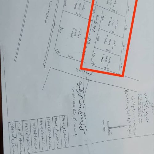 فروش زمین مسکونی پشت بهر