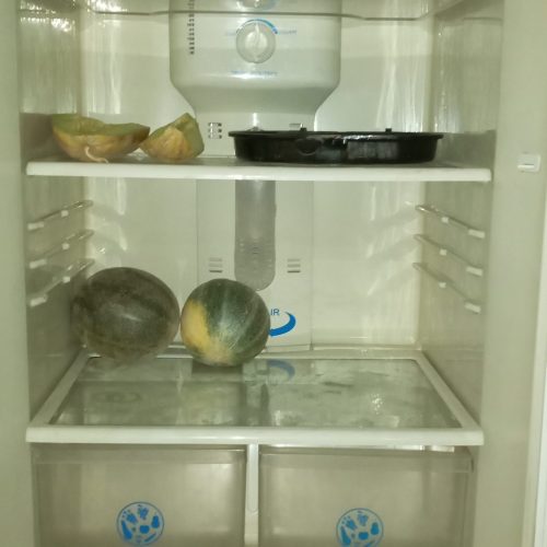 یخچال کار کرده تمیز