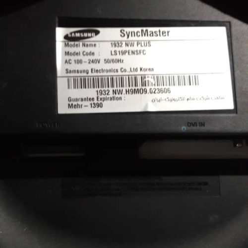 یک عدد مانیتور سامسونگ 1932 ساخت کره سالم همراه با تبدیل HDML