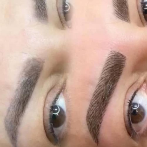 ارایش دائم صورت وتتو بدن