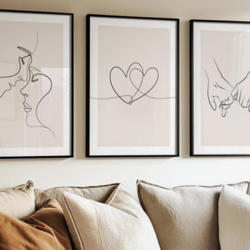 تابلو های مینیمال جذاب