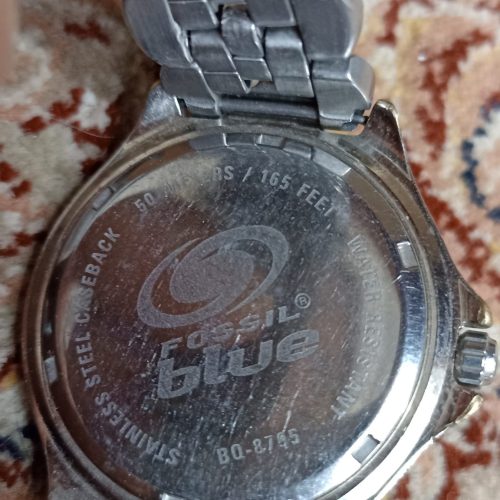 ساعت مچی قدیمی اصل مارک فسیل