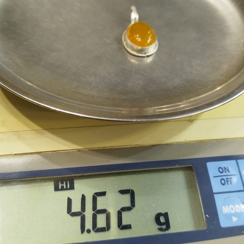 پلاک گردنی نقره زنانه سنگ وسطش شرف شمس