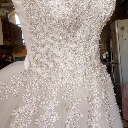 لباس عروس تور ژپون مانکن