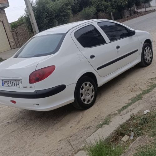 پژو206 صندوق دار دوگانه فابریک