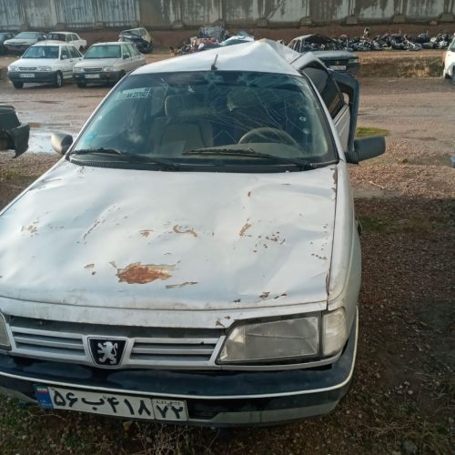 پژو 405تصادفی