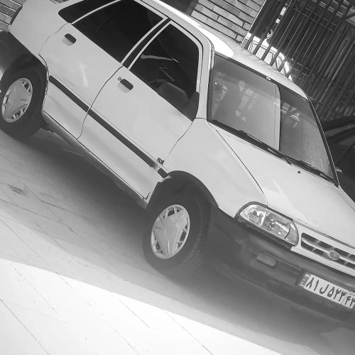پراید سفید مدل83 انژکتور