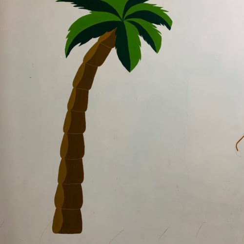 نقاشی و رنگ آمیزی دیواری