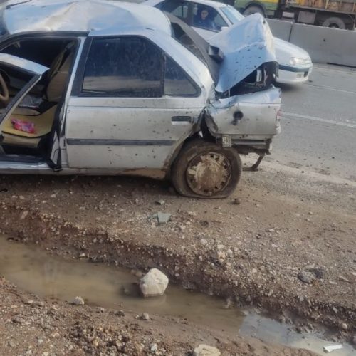 پژو 405تصادفی