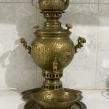 سماور زغالی برنز