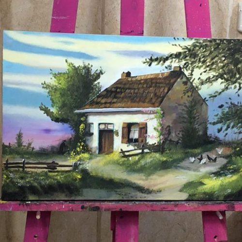 تابلو رنگ روغن