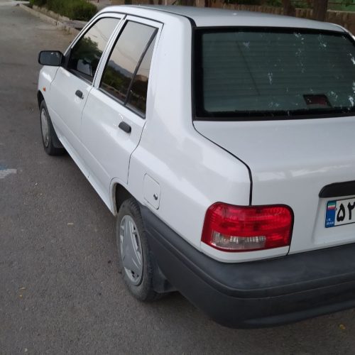 پراید 131 مدل 97 شاسی سالم بی رنگ دوگانه دست