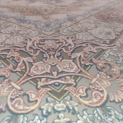 فرش 6متر 1200 شانه آکرلیک سیلور نقره ای