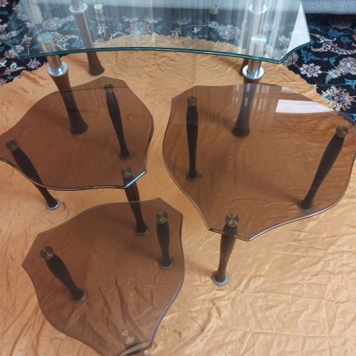 میز جلو مبلی و سه عدد عسلی