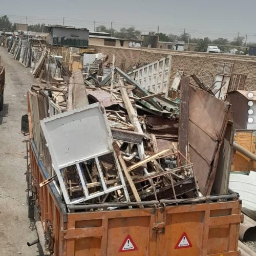 خریدار ضایعات آهن و فلزات رنگی مس برنج آلومینیوم