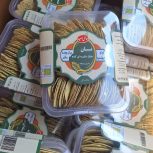 نان خشک سکه ای طعم دار