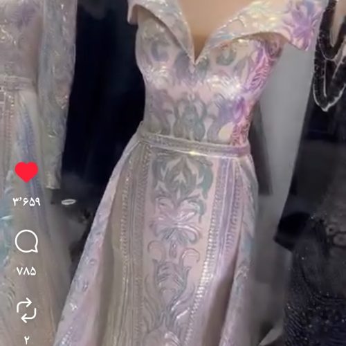 لباس مجلسی شیک وخاص نو سایز،42