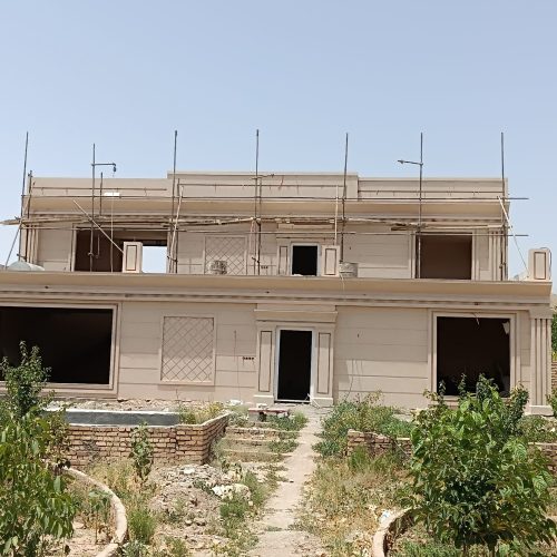 کار نمای سنگ سرامیک و کاشی کاری