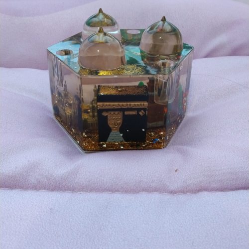 جا قلمی تزئینی طرح مکه