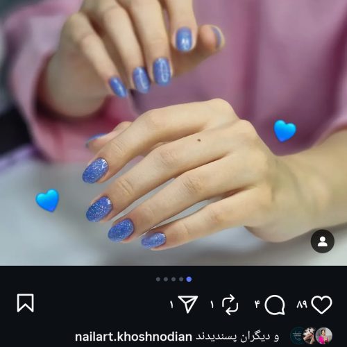 ب مدل ناخن نیازمندم