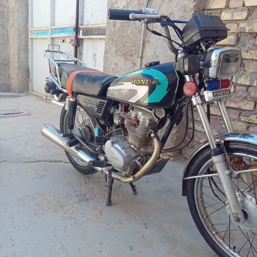 هندا 125 مدل 82 پلاک قدیم