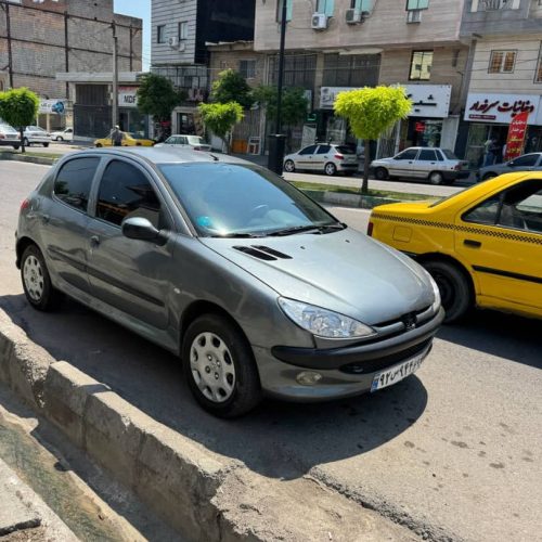 206 تیپ 2 دور رنگ