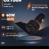 شارژر فندکی 60 وات اکسیژن مدل AC-06