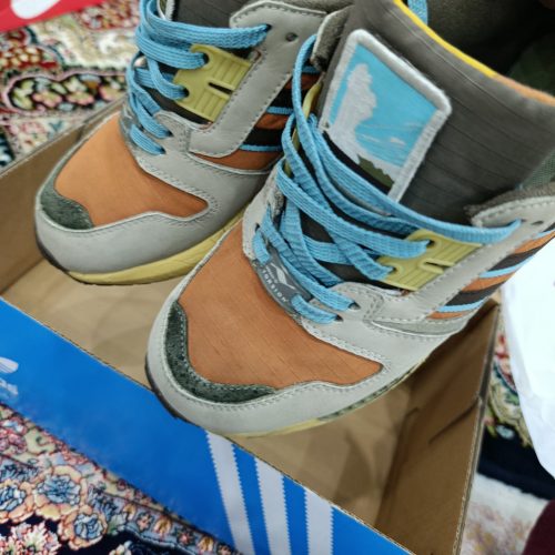 کتونی آدیداس zx نشنال پارک قهوه ای