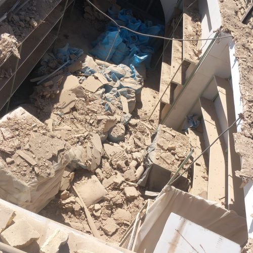 تخریب کار افغانستانی و تعمیرکار