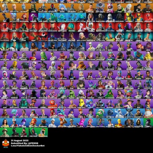 اکانت فورتنایت 3 تومن